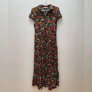 ZARA - Floral Cap Sleeve Maxi Dress or Duster